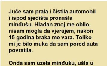 Čistila automobil i ispod sedišta pronašla minđušu ali pravi ŠOK je tek USLEDIO!
