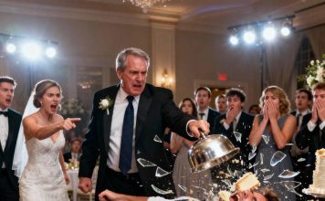 Na venčanju moje starije sestre, moji roditelji su zahtevali da joj dam kuću vrednu 450.000 dolara koju sam izgradio potpuno svojim teško zarađenim novcem. Kada sam odlučno odbio, otac je pobesneo. Zgrabio je metalni stalak za tortu i…