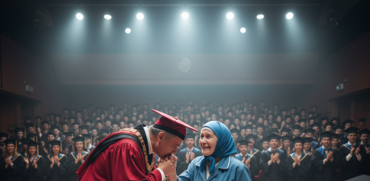 Zabranila je majci čistačici da dođe na njenu promociju jer je se stidela: Kada je izašla na binu, dekan je prekinuo govor i sišao da poljubi ruku ženi u radnom mantilu.