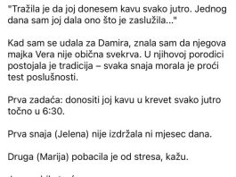 “Svekrva je ‘testirala’ sve snaje – ali kad je došao moj red, napravila sam nešto neočekivano”