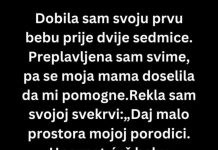 “Zabranila sam svekrvi pristup svojoj bebi a onda je usledio horor…