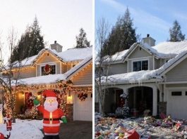 Uništili su mi božićne ukrase preko noći jer su bili ljubomorni na nas