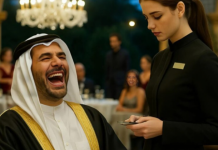 Šejk je konobarici rekao uvredljive reči na arapskom, misleći da devojka ništa ne razume, ali nakon nekoliko sekundi mu je odgovorila savršenim arapskim.