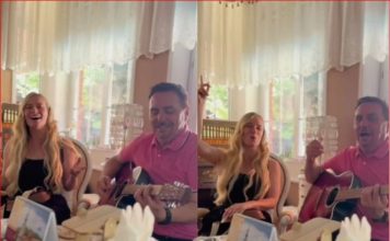 Šejla Zonić bila na ručku kod Kebe pa mu otpjevala poznatu sarajevsku sevdalinku..FOTO