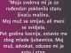 “Moja svekrva mi je za rođendan poklonila staru šivaću mašinu”.