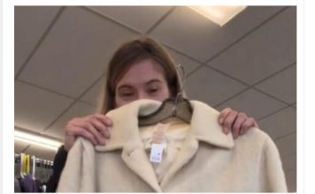 Kupila jeftin kaput u sekond-hendu i nije ni slutila šta drži u rukama: Zanemela kada je videla na internetu