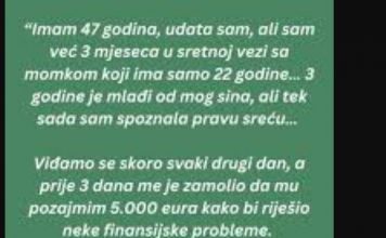 MOJA BIVŠA SE JUČER UDALA I JAVIO SAM SE DA ČESTITAM: A onda mi je poslala nešto UŽASNO, DA LI DA KAŽEM NJENOM MUŽU?