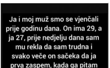JA I MOJ MUŽ SMO SE VJENČALI PRIJE GODINU DANA