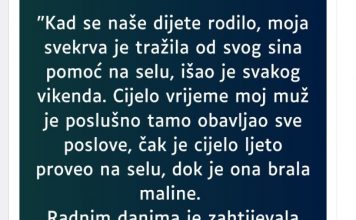 “Kad se naše dijete rodilo…”