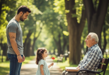 “Tata, zašto deda više ne priča sa mnom?”, upitala je devojčica. Pitanje je slomilo zid ćutanja između oca i sina.