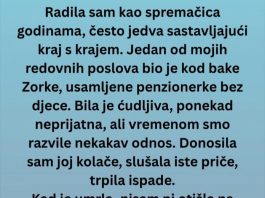 „Godinama sam čistila stan jednoj starijoj ženi – a onda mi je advokat pozvonio na vrata “