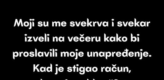 Svekrovci su mislili da ću ja plaćati svaki račun — ali nisu 0čekivali moju 0svetu.