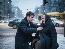 Kupio je cveće od promrzle bake na ulici i dao joj svoj kaput: Mesec dana kasnije, dobio je pismo od advokata da mu je baka ostavila stan u centru.