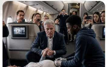 Kada se trudna supruga milionera srušila u vazduh i svi se uspaničili, poslednja osoba koja ju je mogla spasiti bio je 12-godišnji crnac koji je sedeo u ekonomskoj kabini.