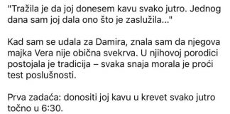 “Svekrva je ‘testirala’ sve snaje – ali kad je došao moj red, napravila sam nešto neočekivano”