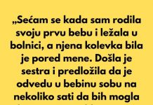 „Sećam se pre 17 godina, kada sam rodila svoju prvu bebu i ležala u bolničkoj sobi”