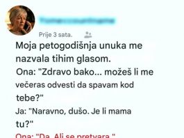 Tiha poruka moje unuke koja me je naterala da odmah krenem ka njihovoj kući