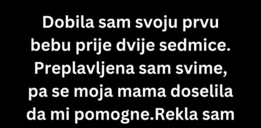 “Zabranila sam svekrvi pristup svojoj bebi a onda je usledio horor…