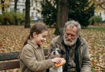 Devojčica iz sirotišta je svaki dan delila svoju kiflu sa starim, nemim prosjakom na klupi u parku: Kada je napunila 18 godina i morala da napusti dom bez igde ikoga, prosjak ju je sačekao sa ključevima od stana u centru grada.