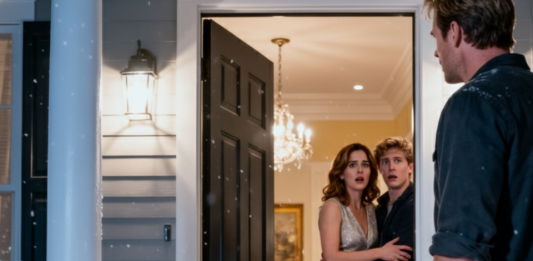 Nadzornik na aerodromu vratio se kući ranije da iznenadi porodicu — ali kada je njegova kćerka šapnula: „Tata, tako mi je hladno“ na kućnom pragu, dok se iznutra čuo smijeh, ono što je otkrio nakon toga razotkrilo je istinu koju je njihov dom godinama skrivao.