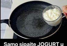 Samo sipajte JOGURT u kipuću vodu, dodajte brašno i ne morate ujutro ići u prodavnicu: Skoro NIKO za ovo ne zna!