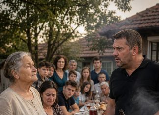 Nitko nije imao hrabrosti stati u moju obranu. Moja je kći spustila pogled, a ja sam se samo ustala, poljubila svako dijete i iz torbe izvadila omotnicu zavezanu špagom.