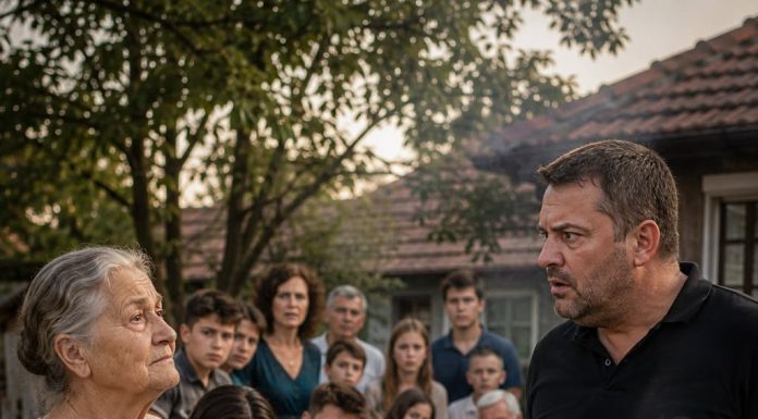 Nitko nije imao hrabrosti stati u moju obranu. Moja je kći spustila pogled, a ja sam se samo ustala, poljubila svako dijete i iz torbe izvadila omotnicu zavezanu špagom.