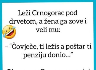VIC DANA: Crnogorac i penzija