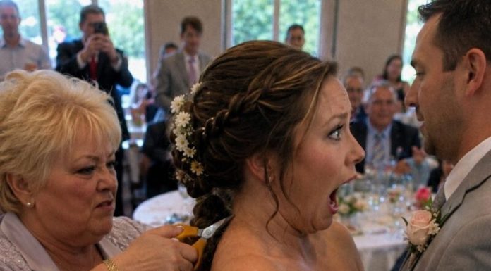 Moja svekrva mi je prišla s leđa na dan mog vjenčanja i odsjekla kosu, tvrdeći da je to „porodična tradicija“. Ali moj suprug je uradio nešto zbog čega je vrlo brzo požalila svoj postupak. 😰😨