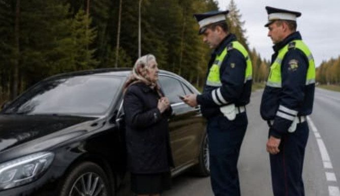 Policajci su zaustavili staricu samo zato što je vozila skupocjeni strani automobil. Prislonili su je uz vozilo i stavili joj lisice, ne sluteći ko je ta žena zapravo. 😨 Policajci su zaustavili staricu samo zato što je vozila skupocjeni strani automobil. Prislonili su je uz vozilo i stavili joj lisice, ne sluteći ko je ta žena zapravo. 😨 - featured image