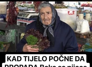 KAD TELO POČNE DA PROPADA Baka sa pijace dala nam je recept “spasa” od 2 sastojka, koji vraća čelično zdravlje…