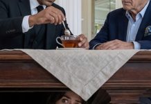 Otac me je sakrio ispod stola i zamolio me da ne izlazim — deset minuta kasnije čula sam istinu o svom mužu koju nisam znala punih 12 godina