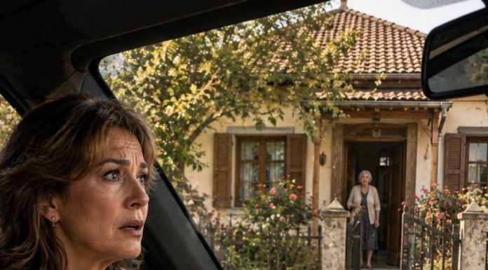 „U 62. godini, nakon smrti mog supruga, konačno sam položila vozački ispit. Kada sam ušla u njegov automobil i pritisnula «Kuća» na GPS-u, odveo me na adresu koju nikada ranije nisam vidjela. Kada sam stigla tamo, ruke su mi se smrznule na upravljaču.”