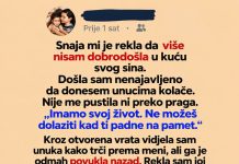 Snaja mi je zabranila da dolazim kod sina…
