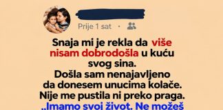 Snaja mi je zabranila da dolazim kod sina…