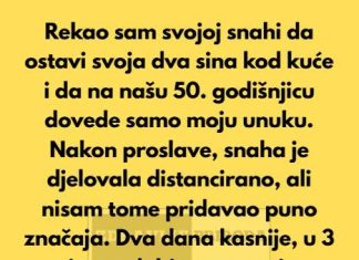 Pedeset godina braka je proslavljeno, ali moja porodica je sada nepovratno slomljena.