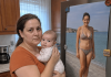 Moj muž je zalepio fotografiju žene svog brata na naš frižider kako bi me „motivisao da smršam“ — ali kada je njegov otac to video, postavio ga je na mesto.