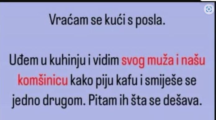 Vratila sam se kući s posla: Zbog jednog prizora sam ostala bez teksta