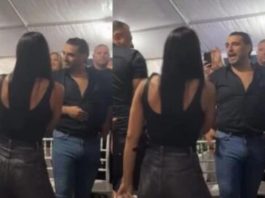 ŽENA DARKA LAZIĆA UŠLA POD ŠATOR PA MU NAPRAVILA HAOS: Ceo ŠABAČKI VAŠAR je gledao U NJU (video) Sramota…