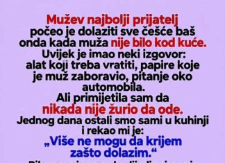 Mužev najbolji prijatelj otkrio mi je njegovu tajnu
