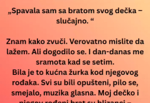 Spavala sam sa bratom svog dečka-slučajno. Znam kako zvuči.