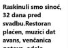 Raskinuli smo sinoć, 32 dana pred svadbu