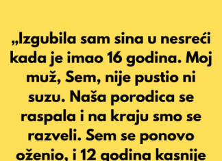 Mislila sam da me muž ne voli jer nije plakao za našim sinom – istina me šokirala