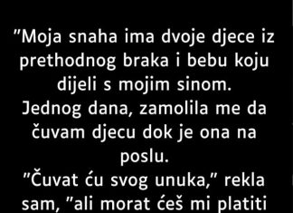 “Moja snaha ima dvoje djece iz prethodnog braka…”