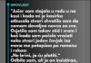 “Jučer sam stajala u redu u na kasi…”
