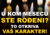 U kom mesecu ste rođeni? Evo šta vaš mesec rođenja otkriva o vašem karakteru